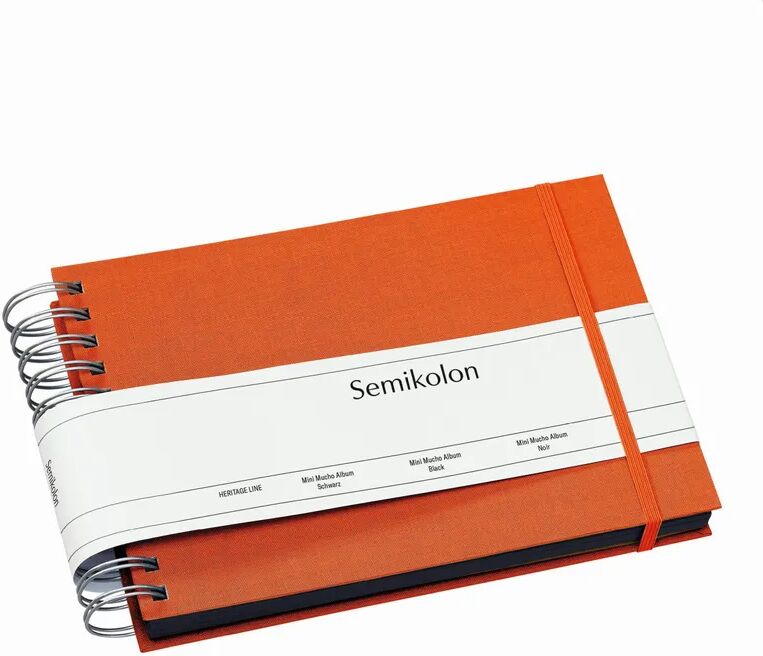 Semikolon Mini Mucho Album black orange