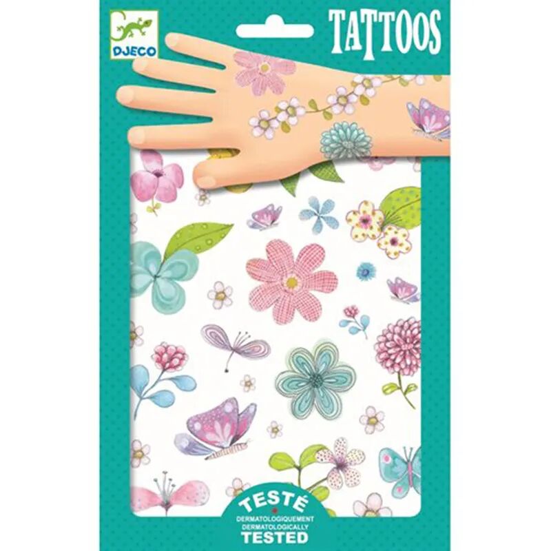 Djeco Tattoo-Sticker FELDBLUMEN