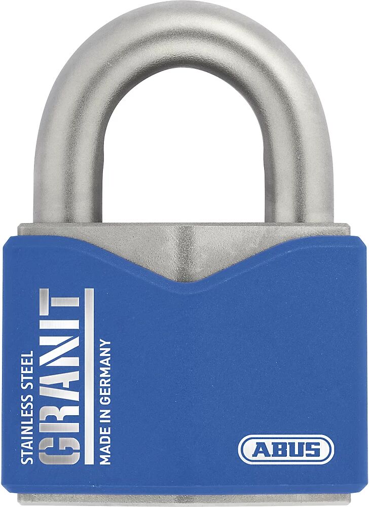 ABUS Vorhängeschloss GRANIT™, Edelstahl 37ST/55 B/DFNLI, VE 2 Stk blau