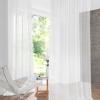 Zimmer & Rohde Store/Gardine Ultra Plus - 1 Stück, 142 x 305 cm - Weiss