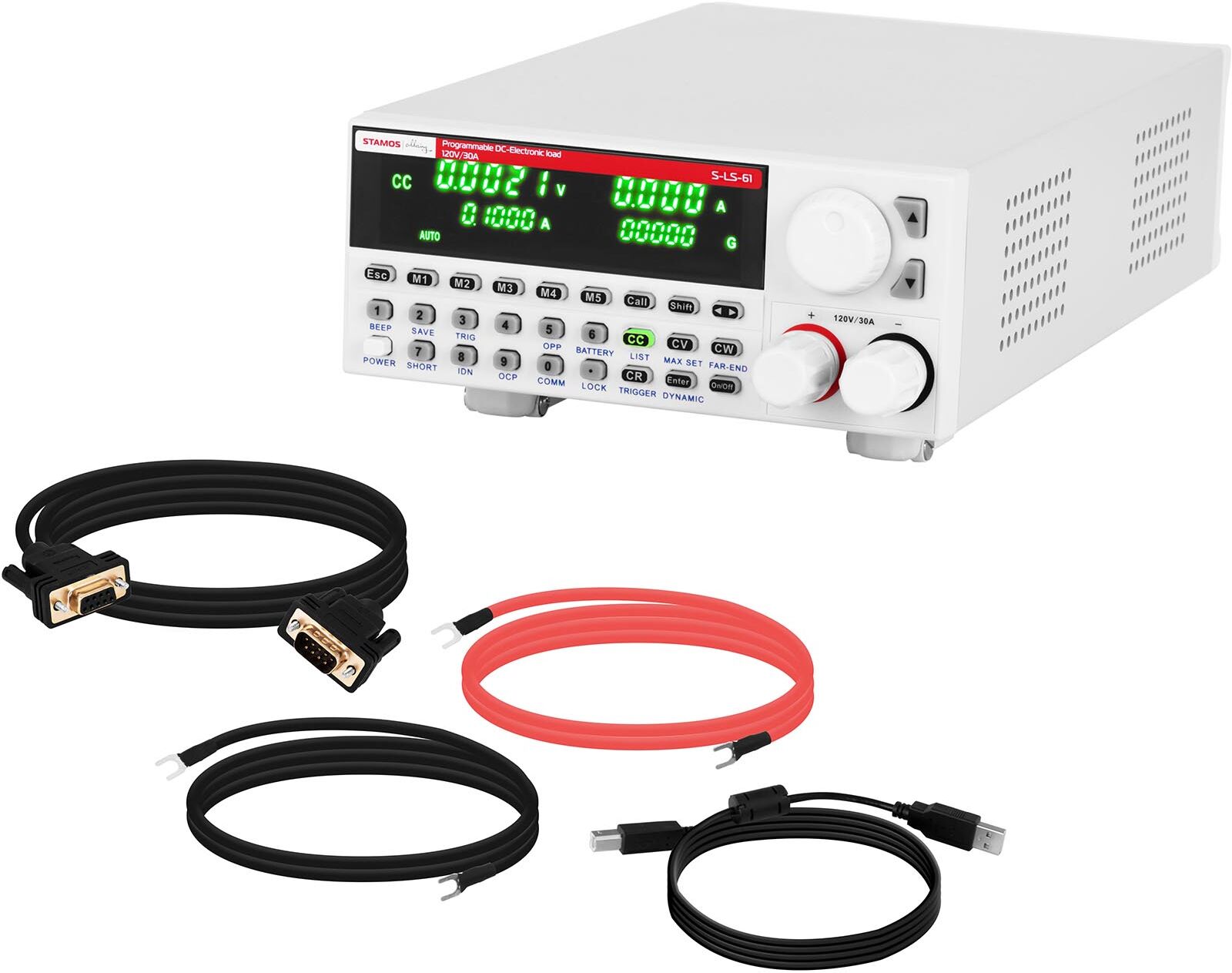 Stamos Soldering Elektronische Last - 300 W - 0 - 30 A - programmierbar