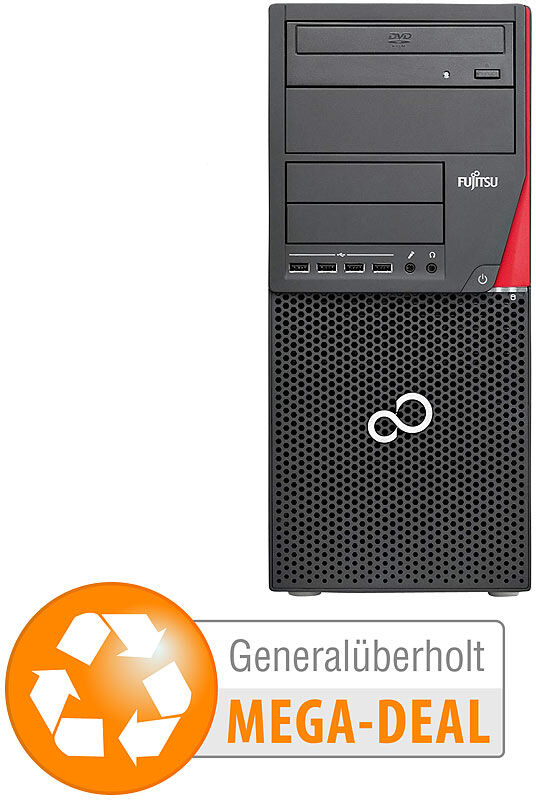 Fujitsu Esprimo P920 E90+, Core i5, 24 GB, 1 TB SSD (generalüberholt, 1. Wahl)