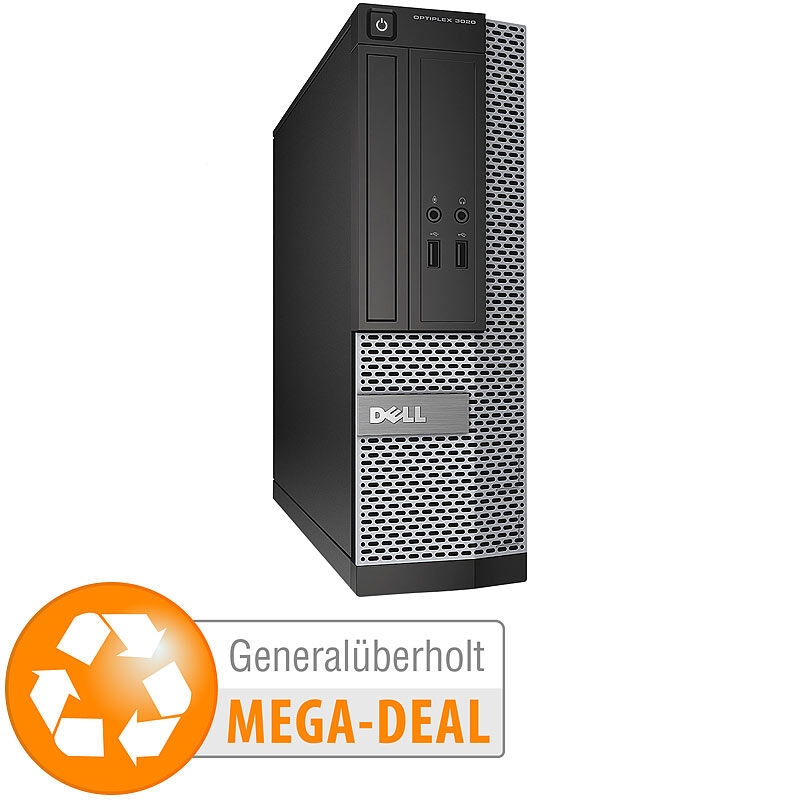 Dell Optiplex 3020 SFF, Core i5, 8 GB, 256 GB SSD, Win 10 (generalüberholt)