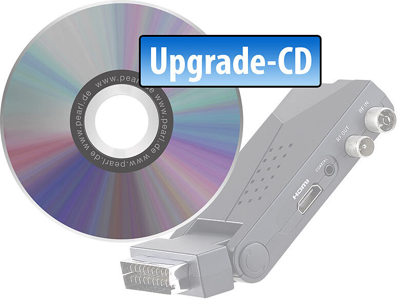 auvisio Upgrade-CD zur Aktivierung der USB-Aufnahmefunktion von DTR-300.fhd