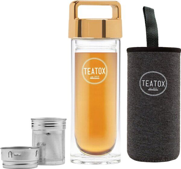 Teatox Set - Teatox Thermo Flaschen Pack Gold Tee-Zubehör