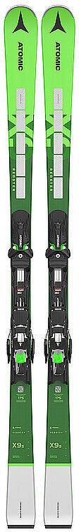 Atomic Raceski Set Redster X9S Revo S + X 12 GW 21/22 grün   Größe: 183CM   AASS02756+ Auf Lager Unisex 183CM