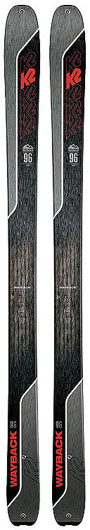 K2 Tourenski Wayback 96 schwarz   Größe: 170CM   10E0201.101.1 Auf Lager Unisex 170CM