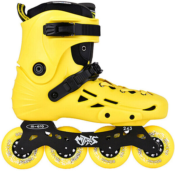 MICRO Inlineskates MT Plus gelb   Größe: 44   MT-PLUS Auf Lager Unisex 44