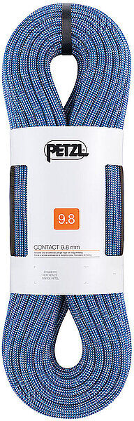 Petzl Einfachseil Contact 9.8mm blau   Größe: 70M   R33AC Auf Lager Unisex 70M