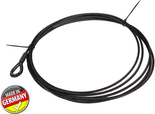 SweetPRO AN 04/4000-B 1K Anschlagseil, Ø4mm, 4m, SCHWARZ