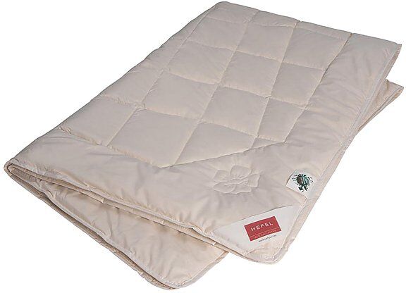 HEFEL Sommerdecke "Bio Linen" 140x220cm (naturweiss) 650g weiß   1250SD