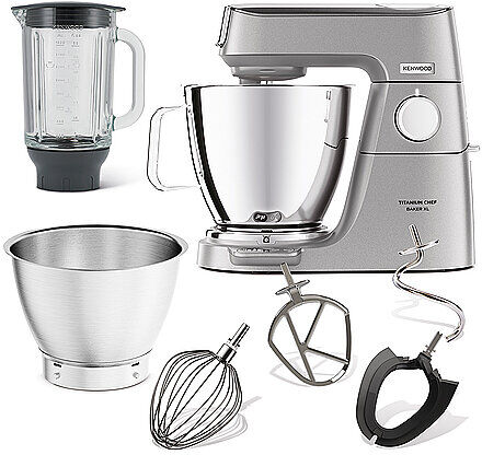 Kenwood Küchenmaschine Titanium Chef Baker XL Silber KVL85.124SI silber   KVL85.124SI