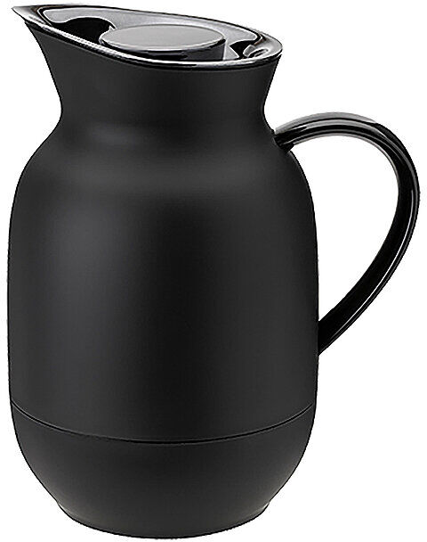 STELTON Isolierkanne - Thermoskanne 1l Soft Black schwarz   221-1