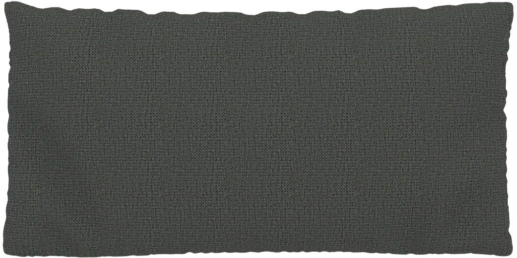 MYCS Kissen - Steingrau, 40x80cm - Strukturgewebe, individuell konfigurierbar