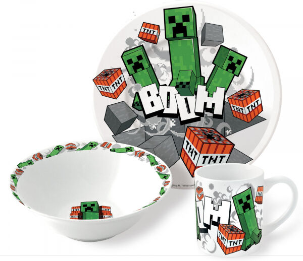 Divers joojee GmbH - Minecraft Boom Breakfast Set