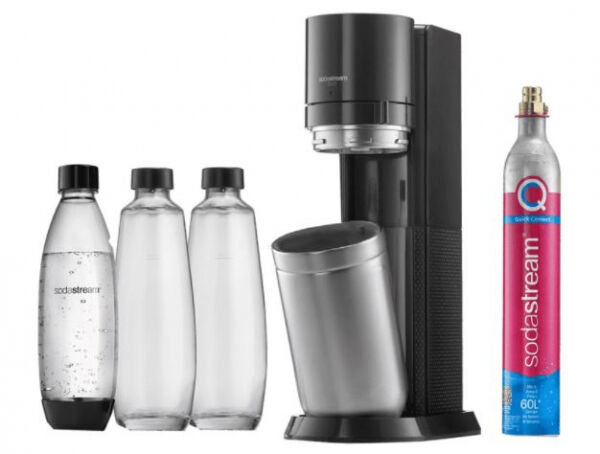 Sodastream Wassersprudler DUO Vorteilspack inkl. 3-Flaschen Titan