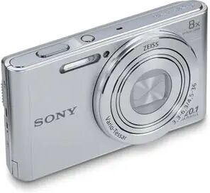 Tchibo SONY Kompaktkamera DSC-W830 inkl. Kameratasche und Speicherkarte - Tchibo - Silber Aluminium