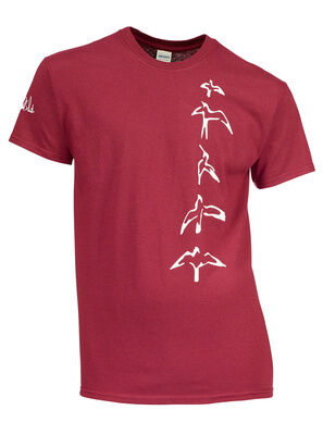 PRS T-Shirt Bordeaux Bird L