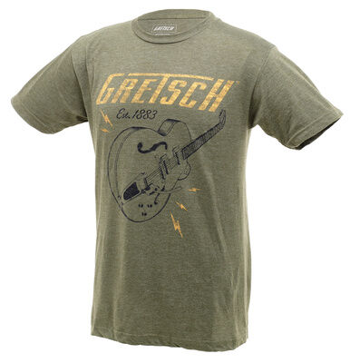 Gretsch T-Shirt Lightning Bolt XL