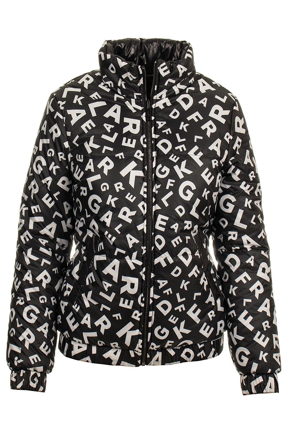Karl Lagerfeld dámská oboustranná bunda černá Velikost: XS