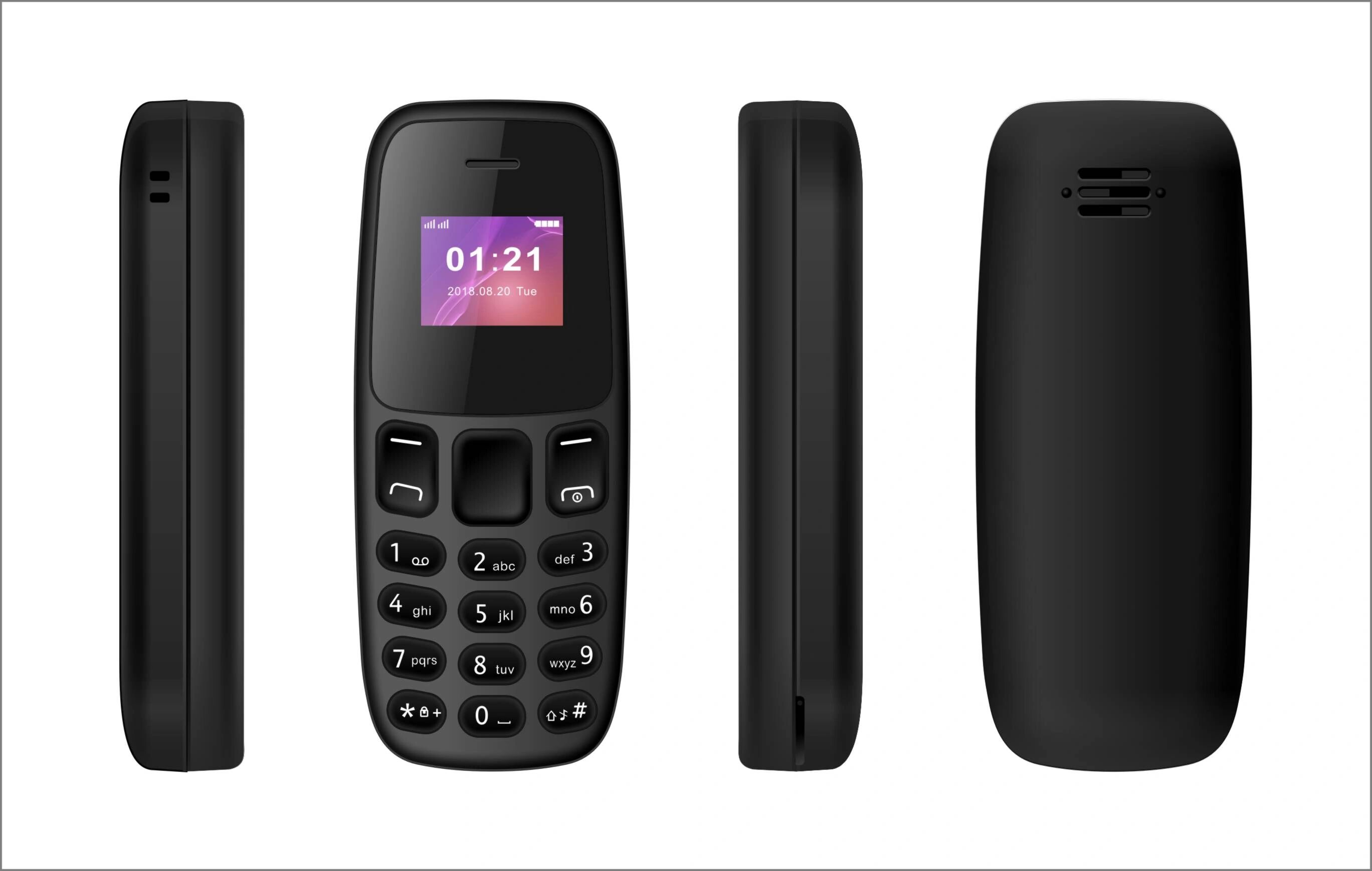 iPouzdro.cz Mini mobilní telefon - L8STAR, BM105 Black