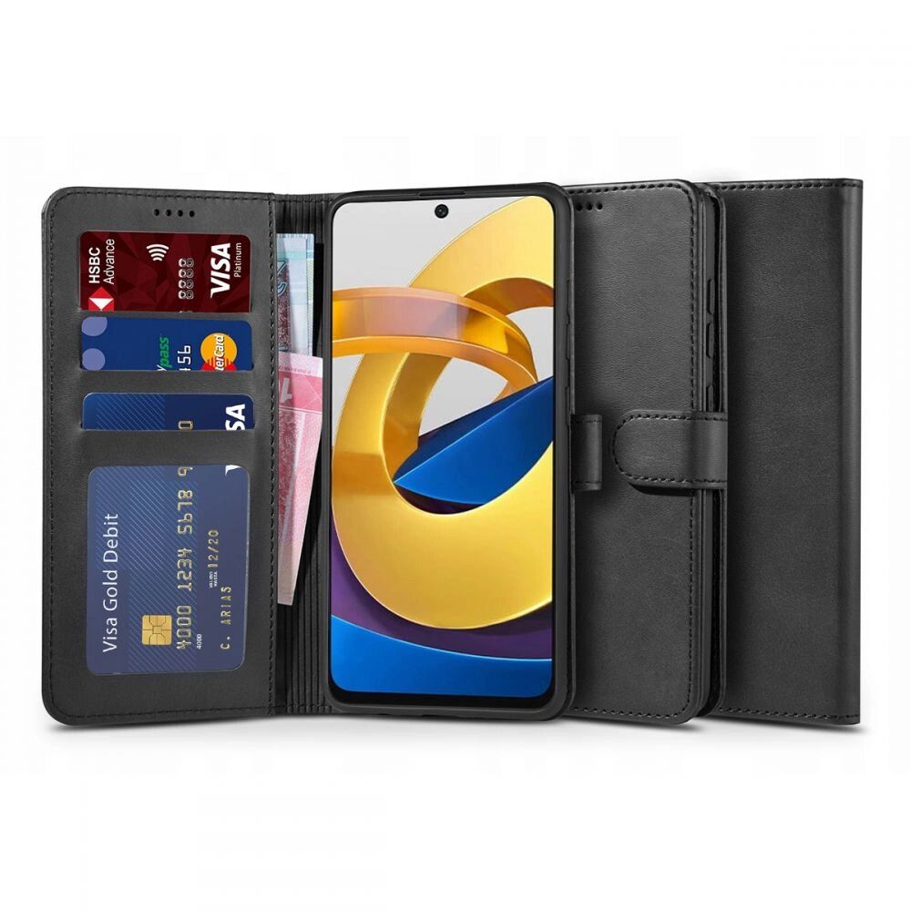 Tech-Protect Ochranné pouzdro na Xiaomi Poco M4 Pro 5G - Tech-Protect, Wallet 2 Black