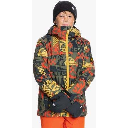 Quiksilver BUNDA QUIKSILVER MISSION PRINTED KIDS - L