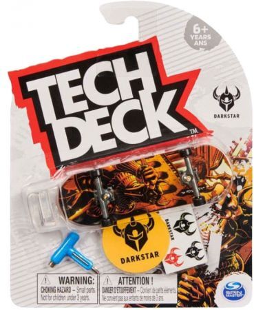 Techdeck FINGERBOARD TECHDECK DARKSTAR LUTZKA+TOO - oranžová - univerzální