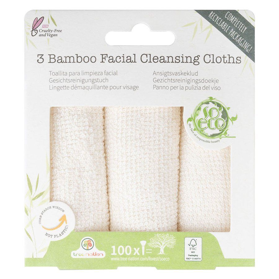 ECO So Eco 3 Facial Cleansing Cloths