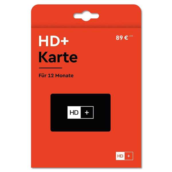 HD-Plus HD+ Karte 12 Monate mit über 40 HD Sendern