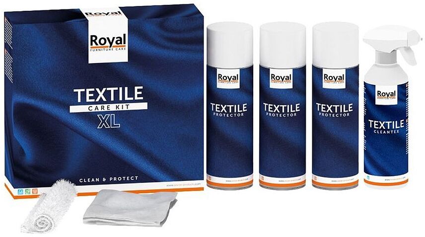 Kit d'entretien textile 'ROYALTEX' - Produits pour nettoyer et protéger le tissu