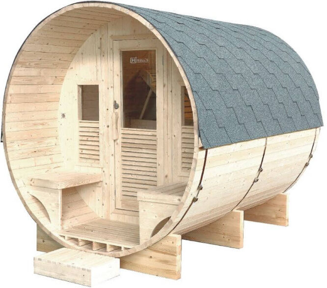 Holl's Sauna d'extérieur Gaïa Luna