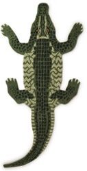 Doing Goods Coolio Crocodile vloerkleed 193 x 88 cm -