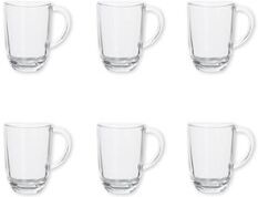 Leonardo Napoli latte macchiato glas set van 6 - Transparant