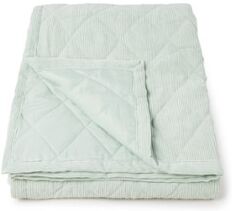 Essenza Billie bedsprei van ribfluweel - Mint