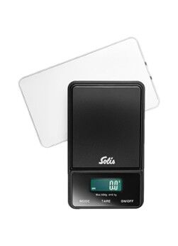 Solis Digital Pocket Scale keukenweegschaal 12,3 cm - Zwart