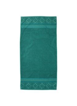 Pip Studio Soft Zellige badhanddoek - 500 gr/m2 - 70 x 140 cm - Petrol