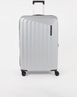 Samsonite Nuon uitbreidbare spinner 75 cm - Zilver