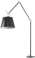 Artemide Tolomeo Mega Terra vloerlamp met dimmer zwart - Zwart