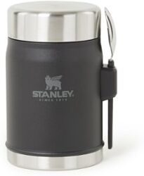 Stanley The Legendary Food Jar + Sprok thermosfles 400 ml - Zwart