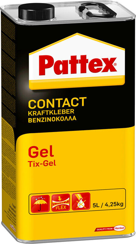 Pattex PRO contactlijm tix-gel blik 4,25kg