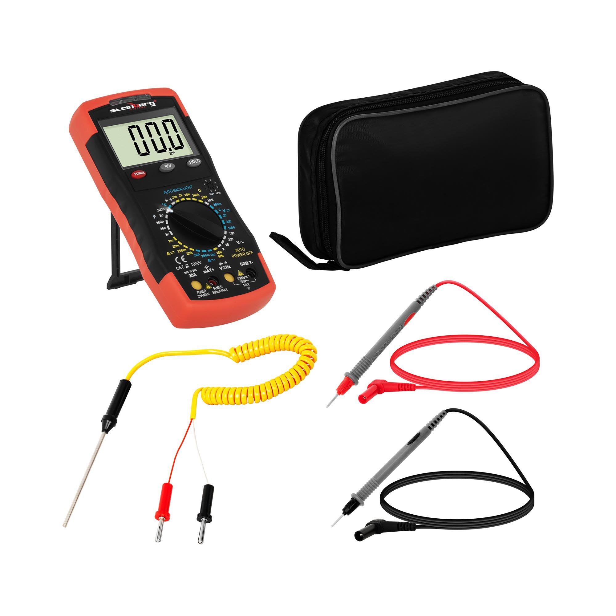 Steinberg Systems Digitale multimeter - NCV SBS-DM-1000NCV