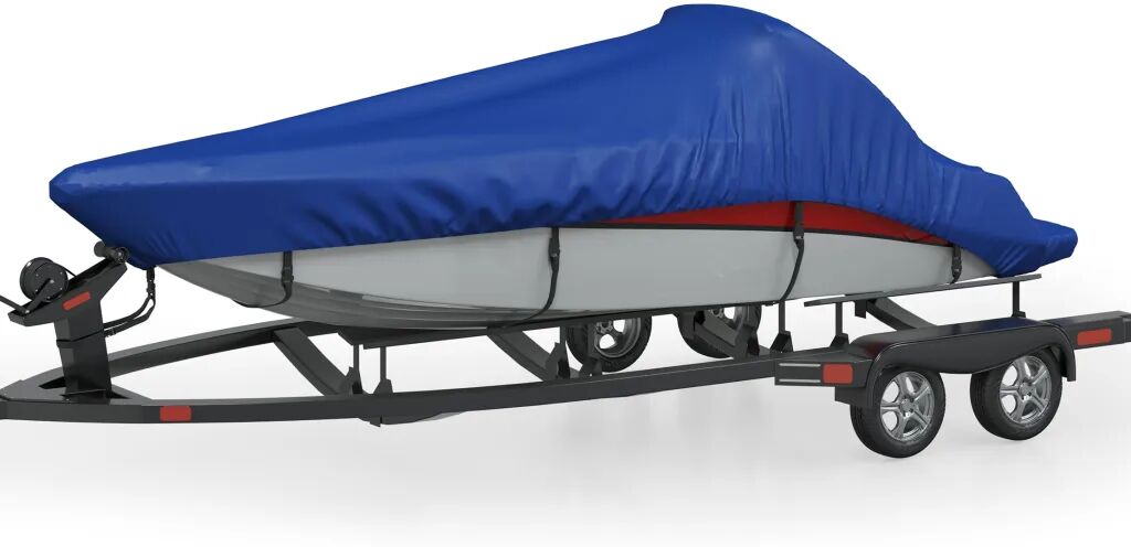 vidaXL Bootzeil 605x289 cm blauw