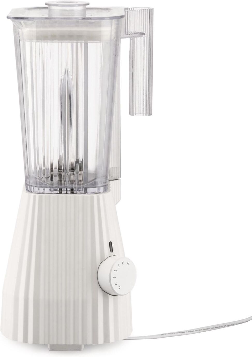 Alessi Plissé blender wit