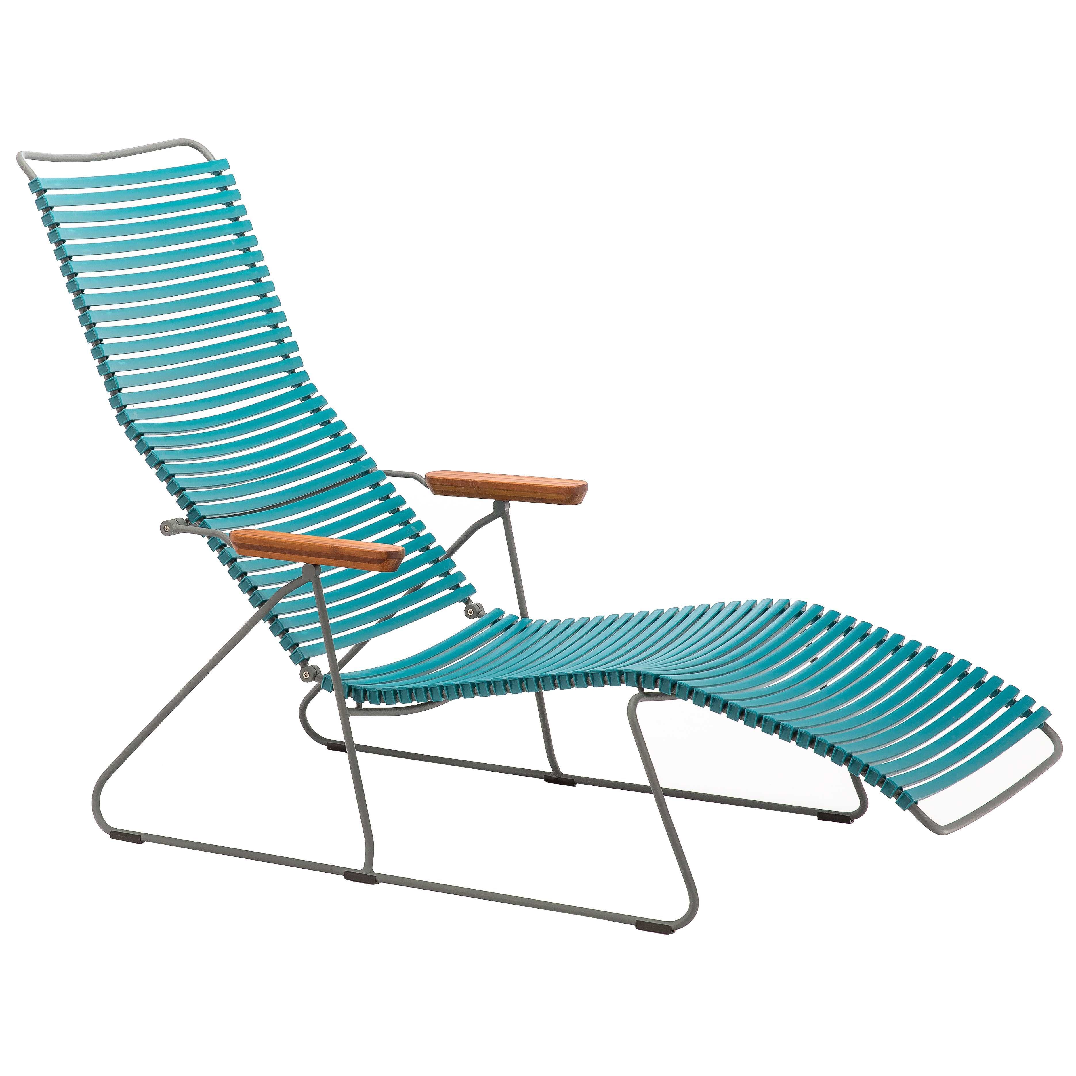 Houe Click Sunlounger ligstoel petrol