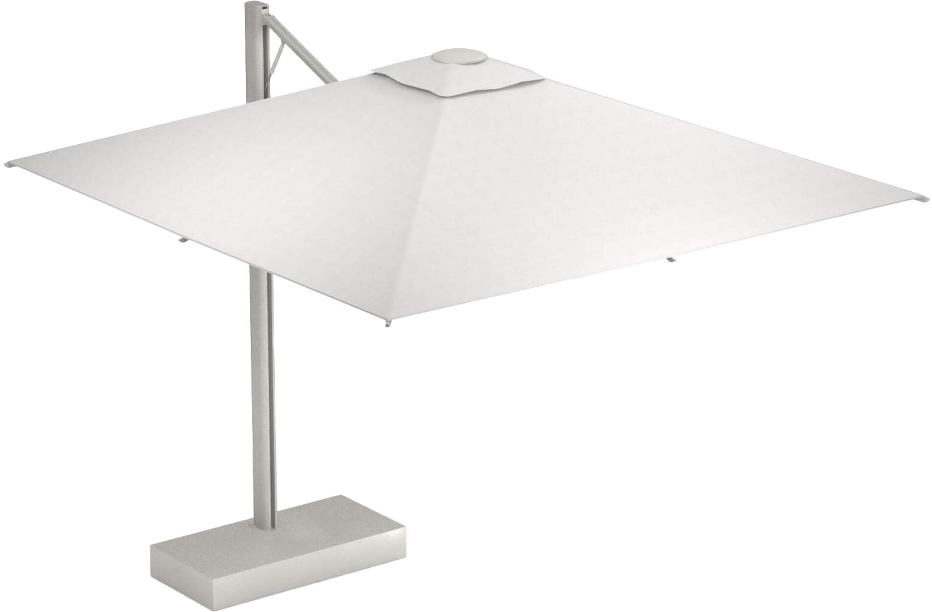 Emu Shade Pro parasol 303x323 matt white