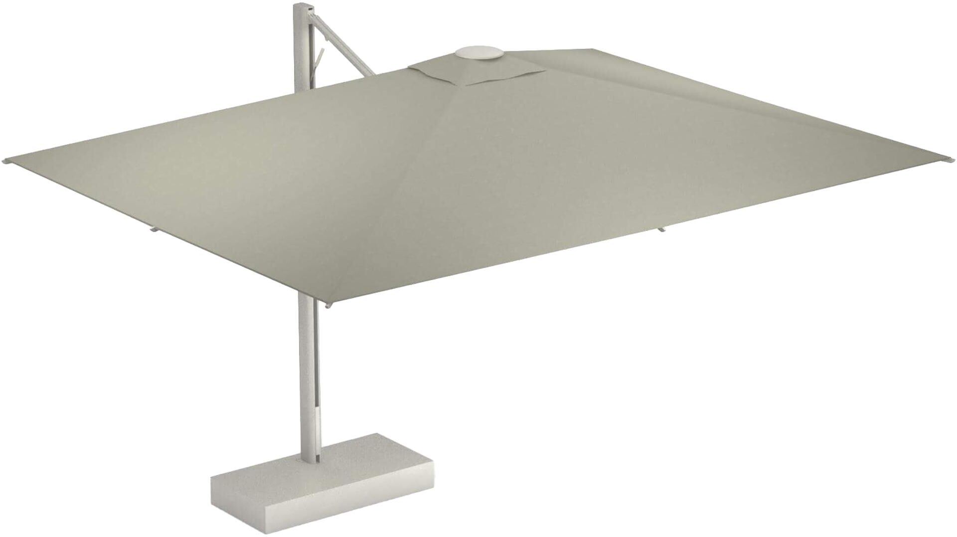 Emu Shade Pro parasol 403x325 matt white beige