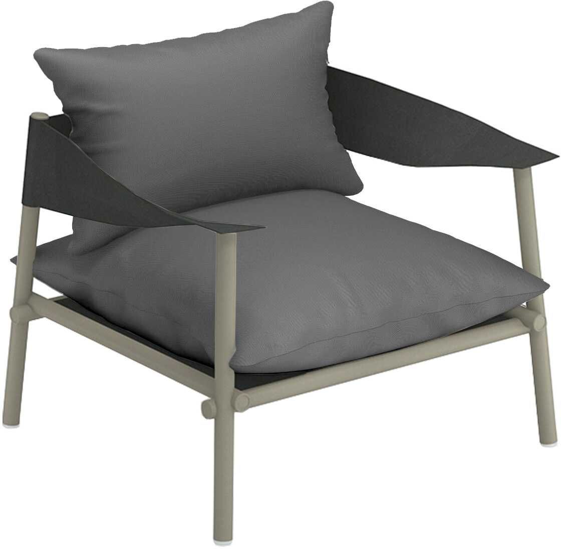 Emu Terramare lounge fauteuil grijs/groen