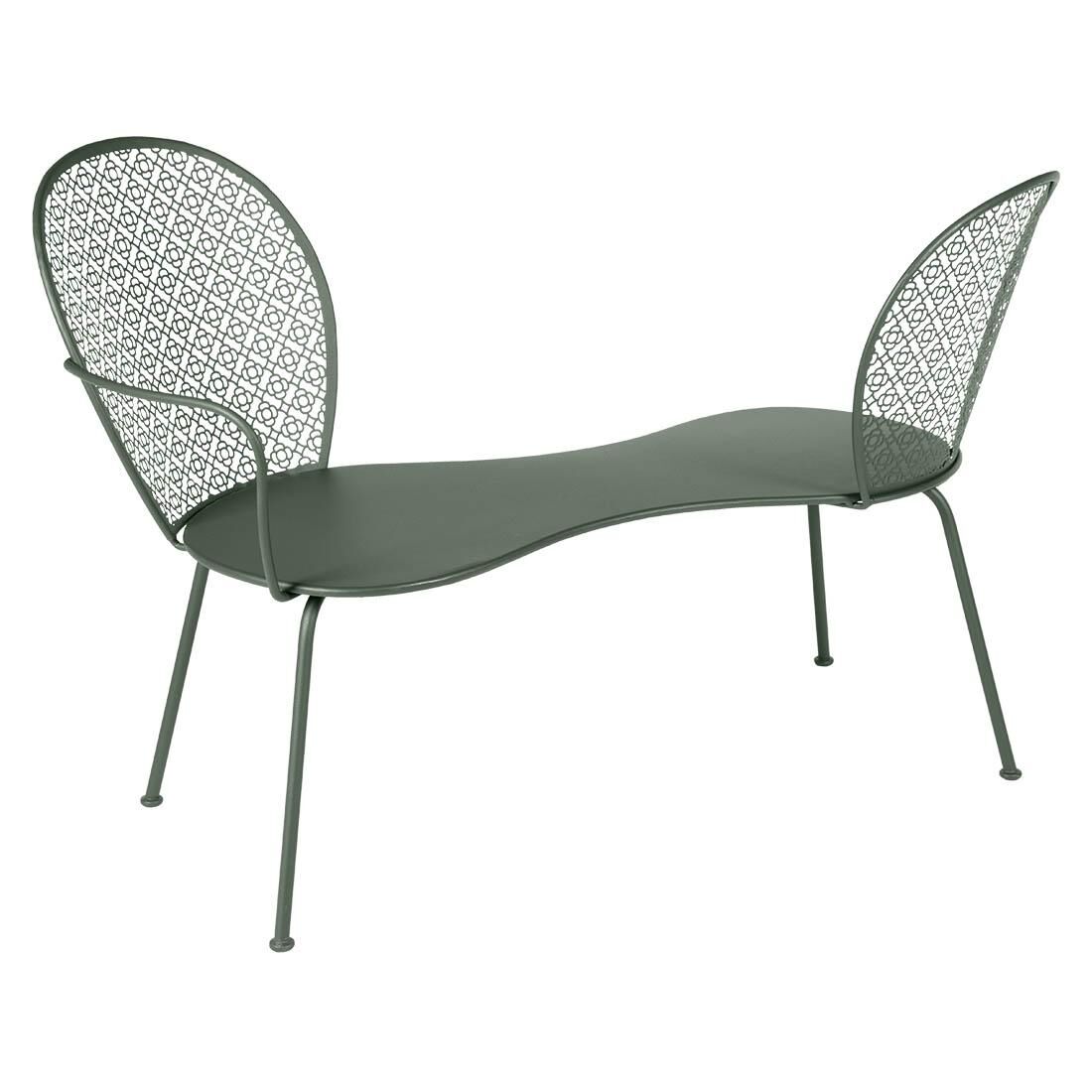 Fermob Lorette Conversation Bench tuinbank Rosemary