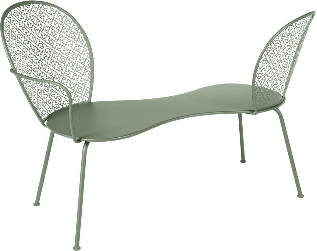 Fermob Lorette Conversation Bench tuinbank Cactus